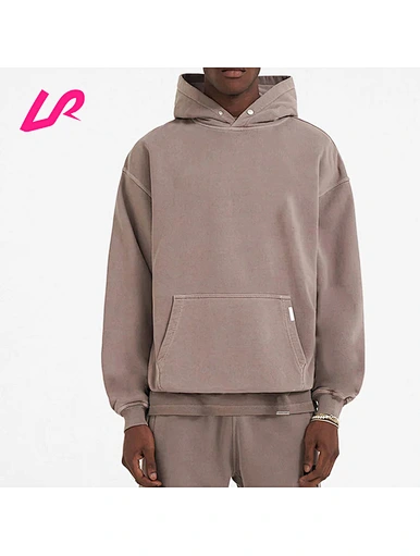 brown hoodie